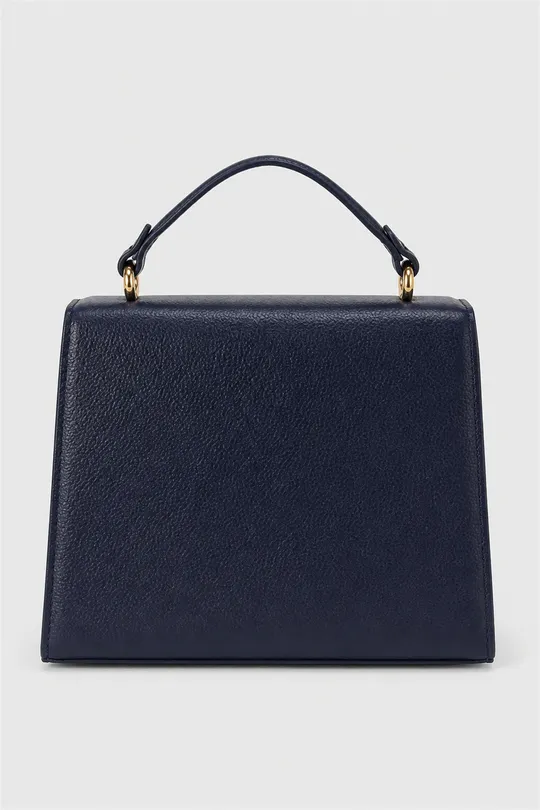 Bolsa Gio de Couro Marinho Bolsa Gio de Couro Marinho