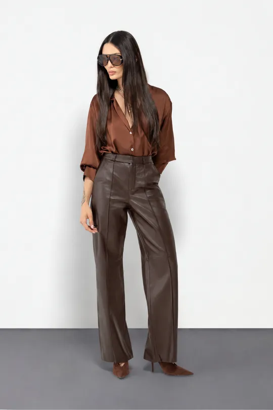 Calça Aryn - Pelica Chocolate