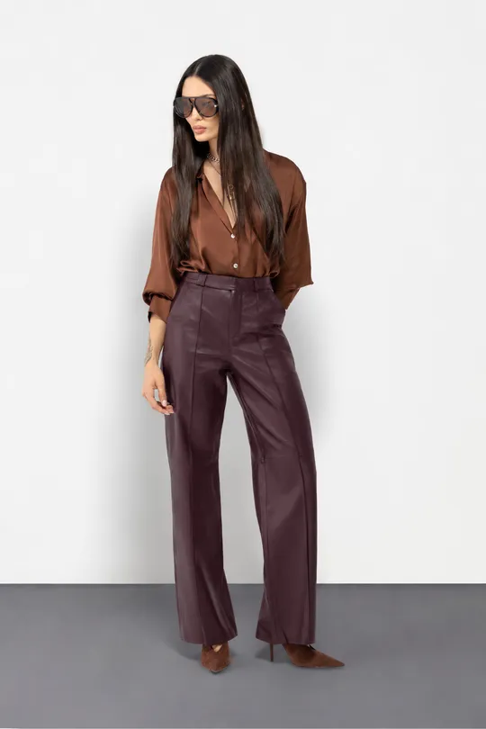 Calça Aryn - Pelica Uva Calça Aryn - Pelica Uva