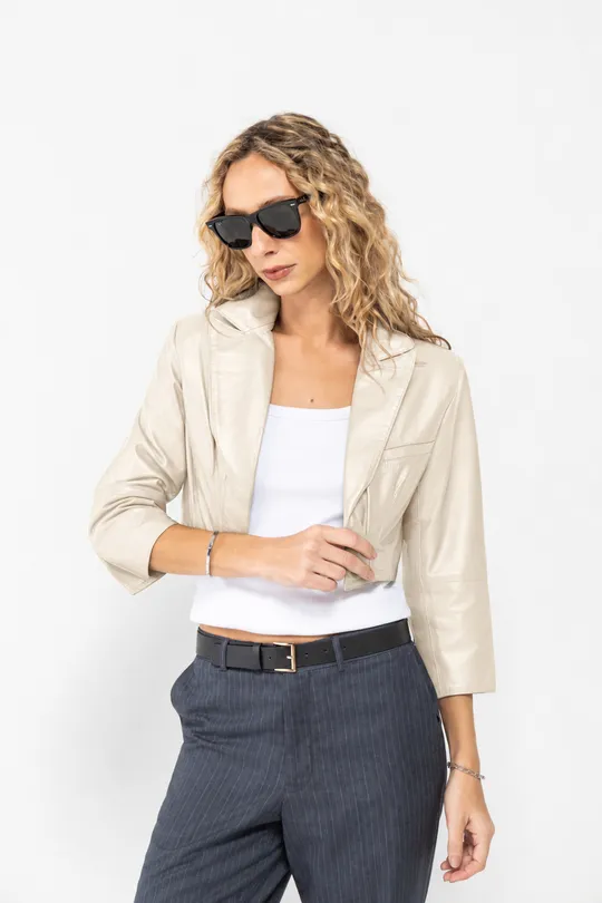 Jaqueta Kitt - Pelica Off White