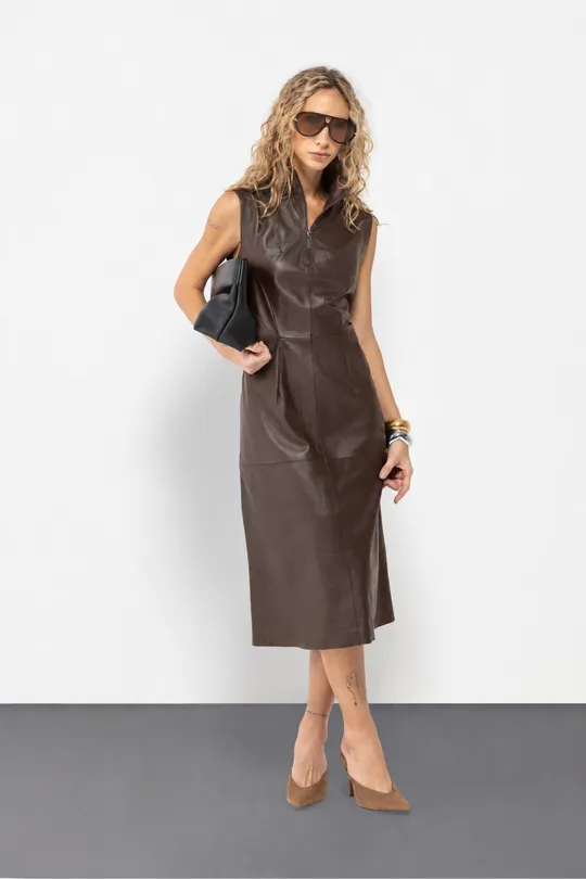 Vestido Dasha - Pelica Chocolate