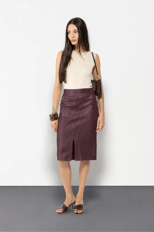 Saia Brixton - Pelica Uva