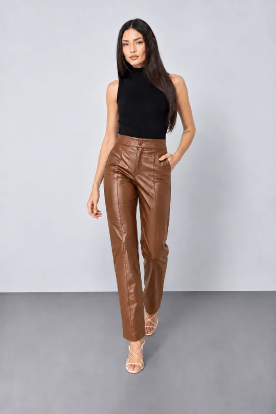 Calça Noa - Pelica Caramelo Calça Noa - Pelica Caramelo