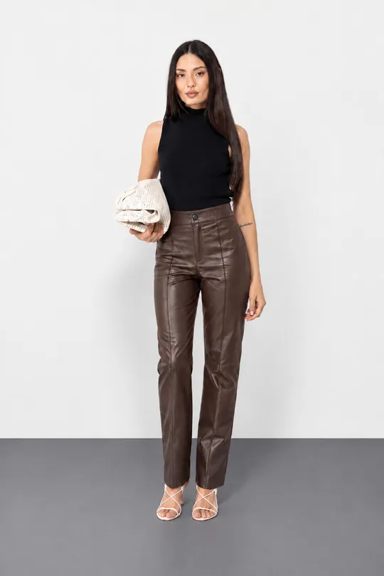 Calça Noa - Pelica Chocolate