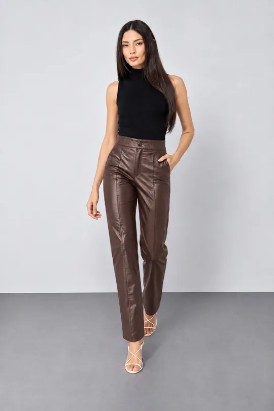 Calça Noa - Pelica Chocolate