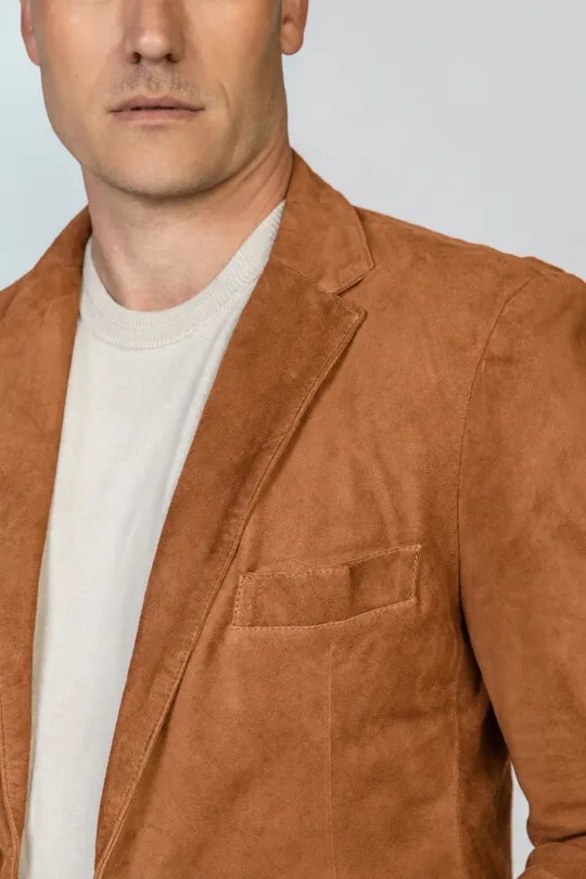 Blazer August - Camurça Caramelo Blazer August - Camurça Caramelo