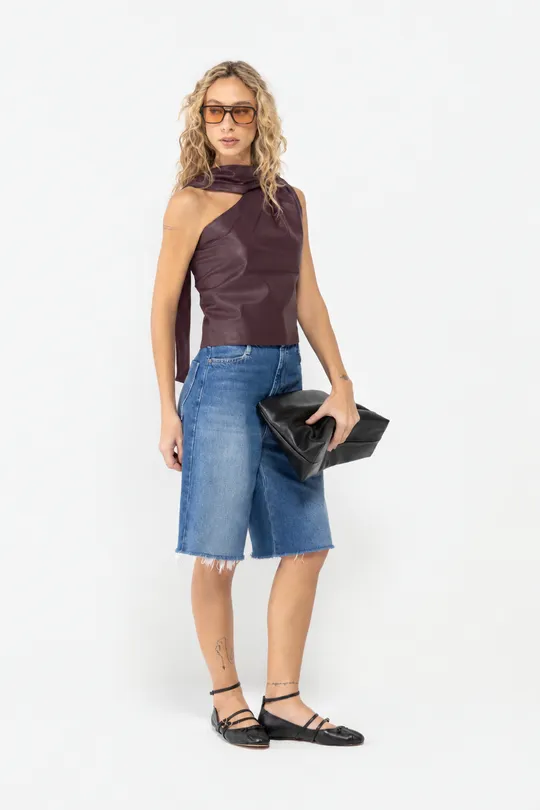 Blusa Rhea - Pelica Uva