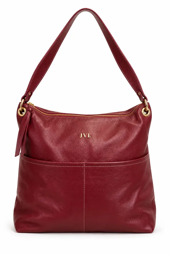 Bolsa de Couro Cozy Marsala