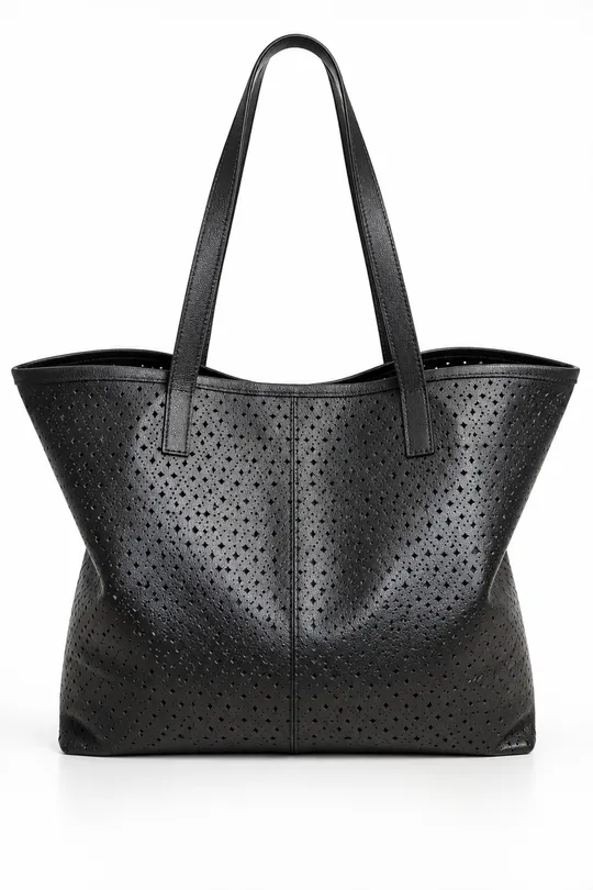 Bolsa Bali Perfurada Preto Bolsa Bali Perfurada Preto