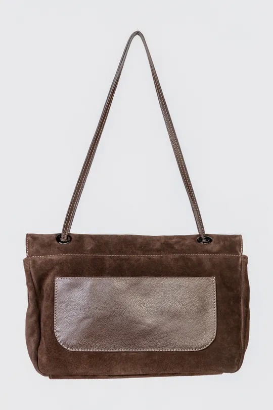 Bolsa Camurça Chocolate Bolsa Camurça Chocolate