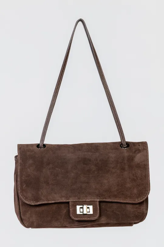 Bolsa Camurça Chocolate