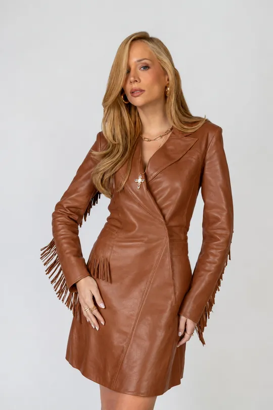 Vestido Joplin - Pelica Caramelo