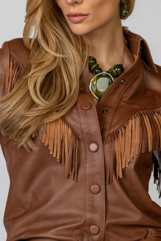Camisa Dallas - Pelica Caramelo Camisa Dallas - Pelica Caramelo