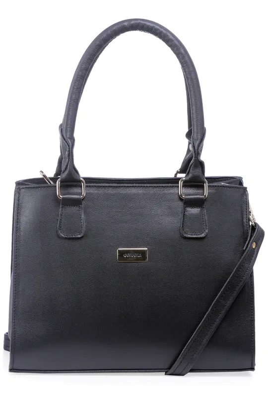 Bolsa de Couro Preta