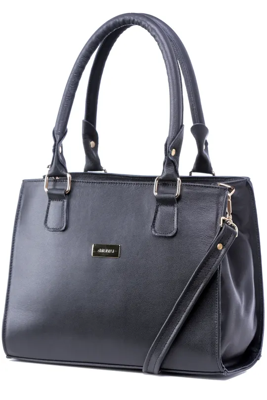 Bolsa de Couro Preta Bolsa de Couro Preta