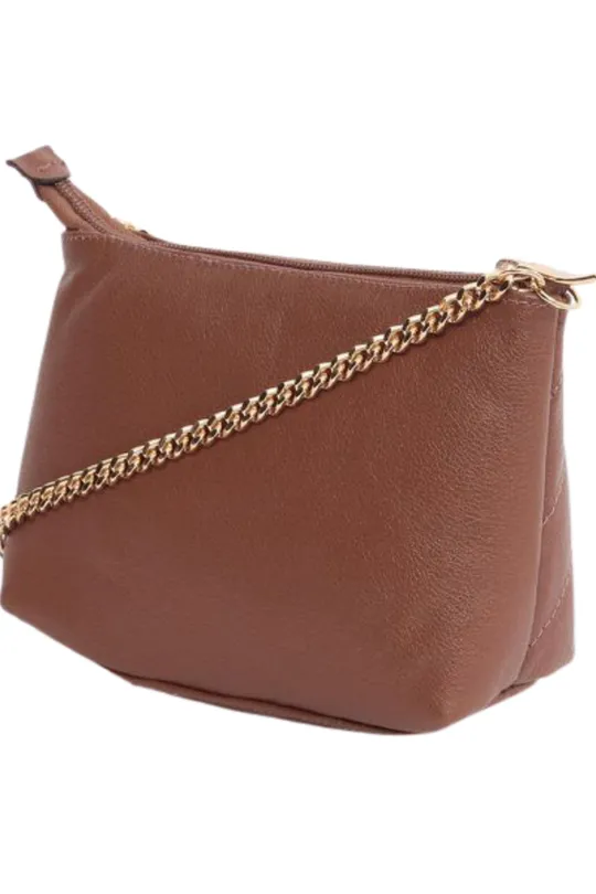 Bolsa de Couro Caramelo