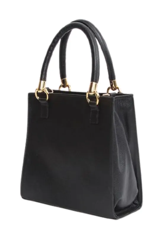 Bolsa de Couro Preta