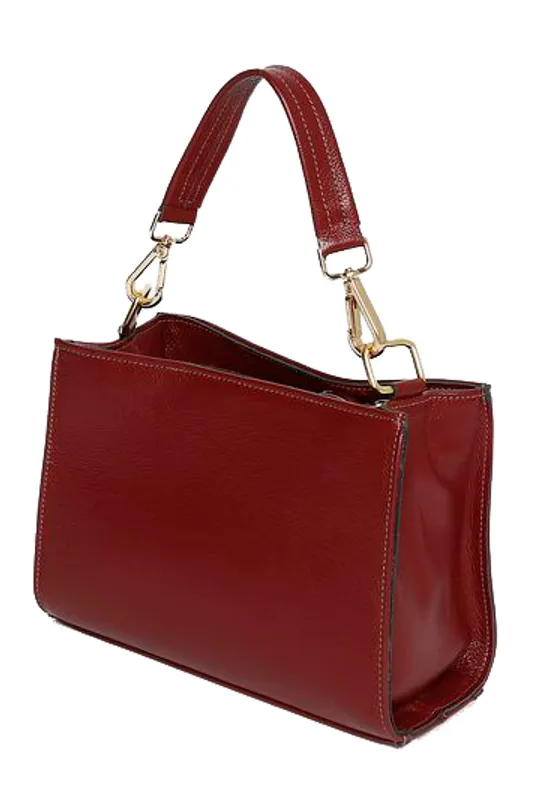Bolsa de Couro Marsala Bolsa de Couro Marsala